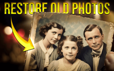 Restore Old Photos With AI For FREE Old Photo Restoration Made Easy