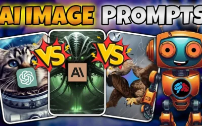 Battle of the AI Image Prompts: ChatGPT VS Claude VS Gemini